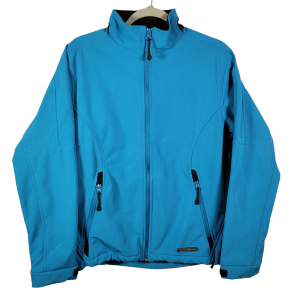 Zorrel Blue Windbreaker Jacket Women’s Small - Picture 1 of 14